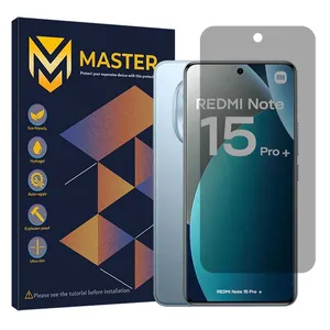 Master Hydrogel model privacy screen protector suitable for Xiaomi Redmi Note 15 Pro Plus mobile phone