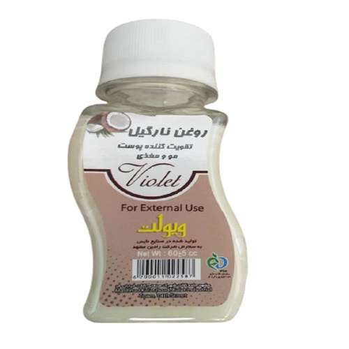 روغن بدن ویولت مدل نارگیل 1400 حجم 60 میلی لیتر