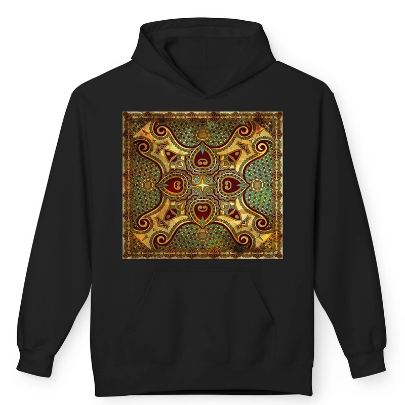 هودی مردانه پاد آفرین مدل فرش و گلیم و کاشی کد 1101