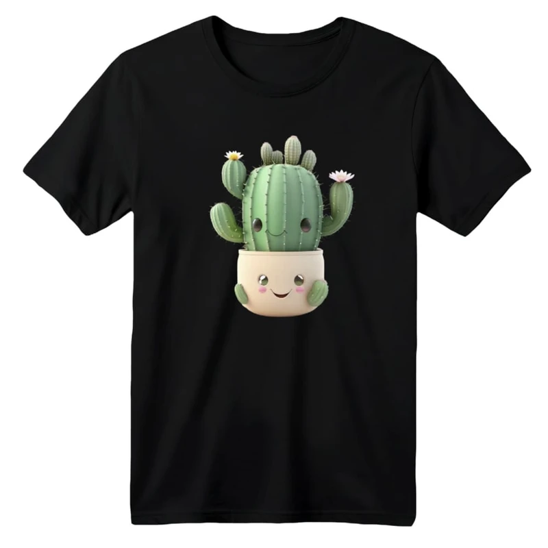 تی شرت آستین کوتاه بچگانه مدل کاکتوس کد ۲