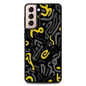 AKAM AMC-WSGS21P-DOODLE4 Cover For Samsung Galaxy S21 Plus