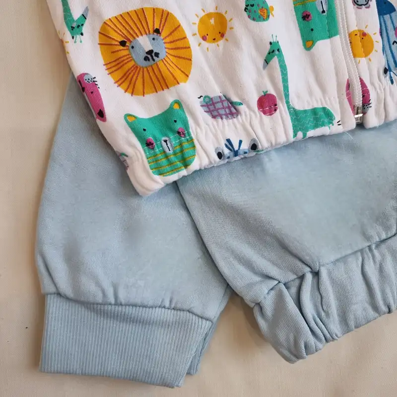 ست 3 تکه لباس دخترانه مدل حیوانات