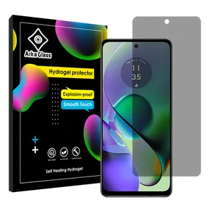 Arka Glass Tough model privacy screen protector suitable for Motorola Moto G54 mobile phone