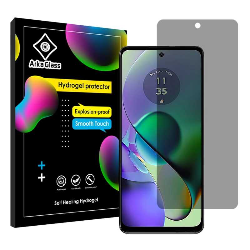 محافظ صفحه نمایش حریم شخصی آرکا گلس مدل Tough مناسب برای گوشی موبایل موتورولا Moto G54