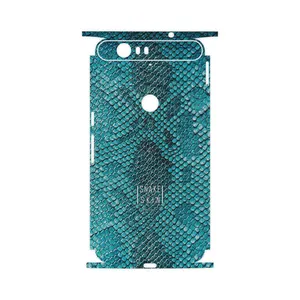 MAHOOT Blue Snake Skin-FullSkin Cover Sticker for Google Nexus 6P