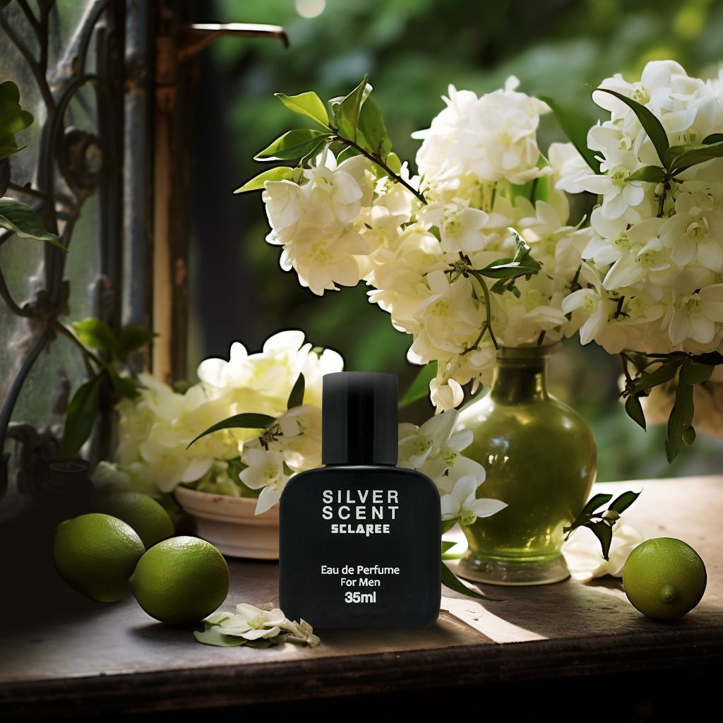 عطر جیبی مردانه اسکلاره مدل Silver Scent با رایحه گرم و تند حجم 35 میلی لیتر -  - 4