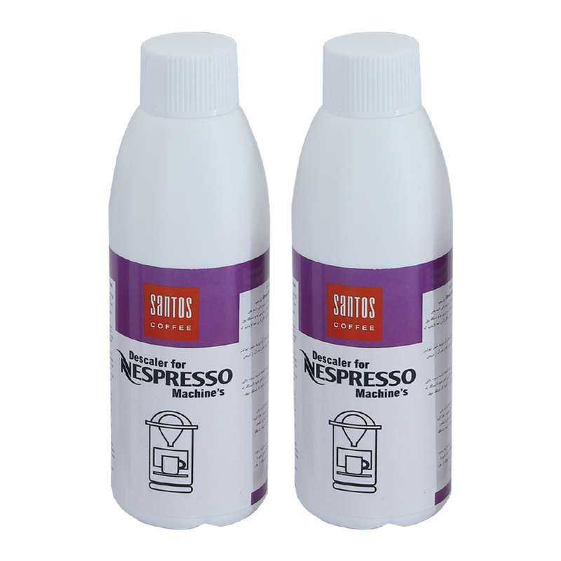 مایع تمیز کننده اسپرسو ساز سانتوس مدل CL-02 حجم 120 میلی لیتر مجموعه 2 عددی