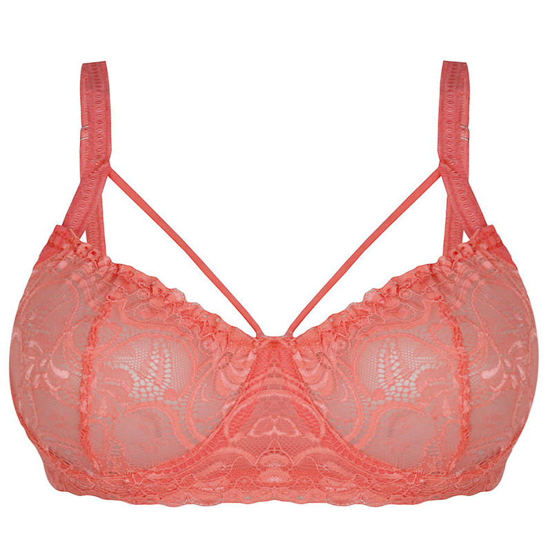 ست شورت و سوتین زنانه پرجامدا مدل 125010728 فنردار رنگ گلبهی