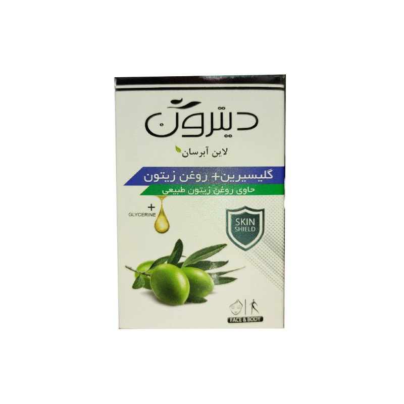 صابون شستشو دیترون مدل گلیسرین و روغن زیتون وزن 110 گرم