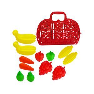 نقد و بررسی ست اسباب بازی آشپزخانه مدل سبد میوه کد 563 توسط خریداران
