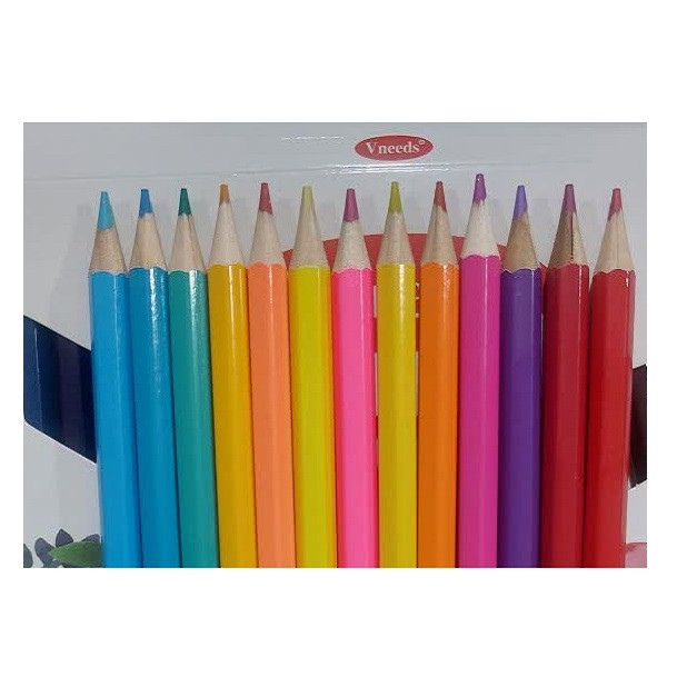 مداد رنگی 24 رنگ ونیدز مدل گل شقایق