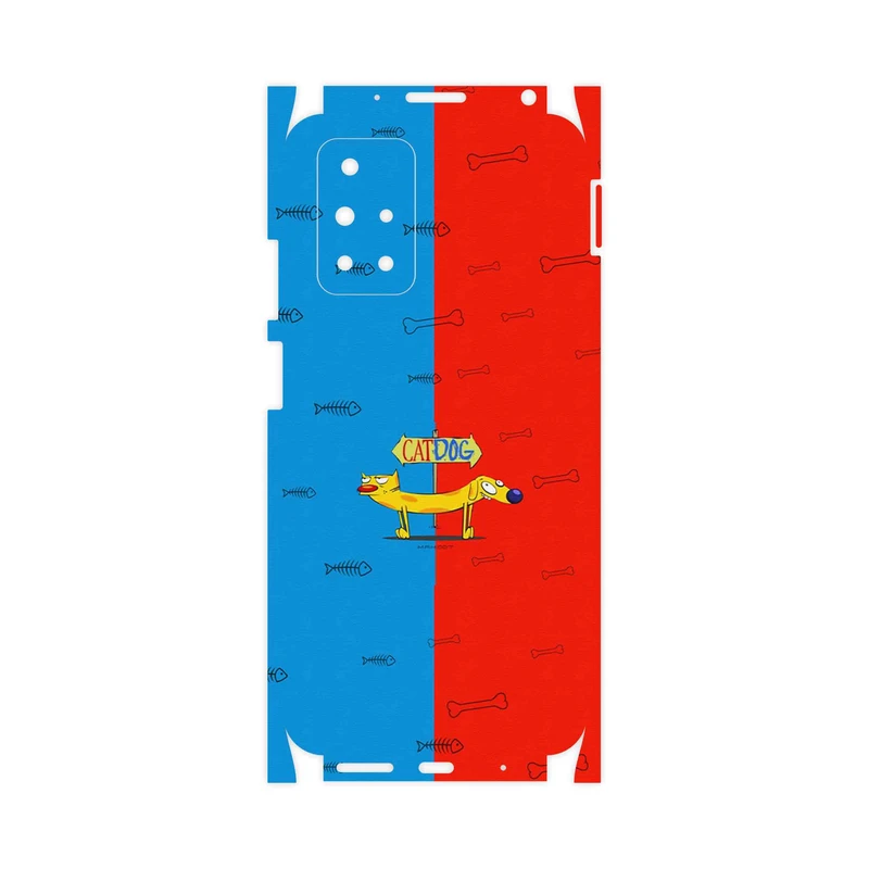برچسب پوششی ماهوت مدل CatDog-FullSkin مناسب برای گوشی موبایل شیائومی Redmi 10