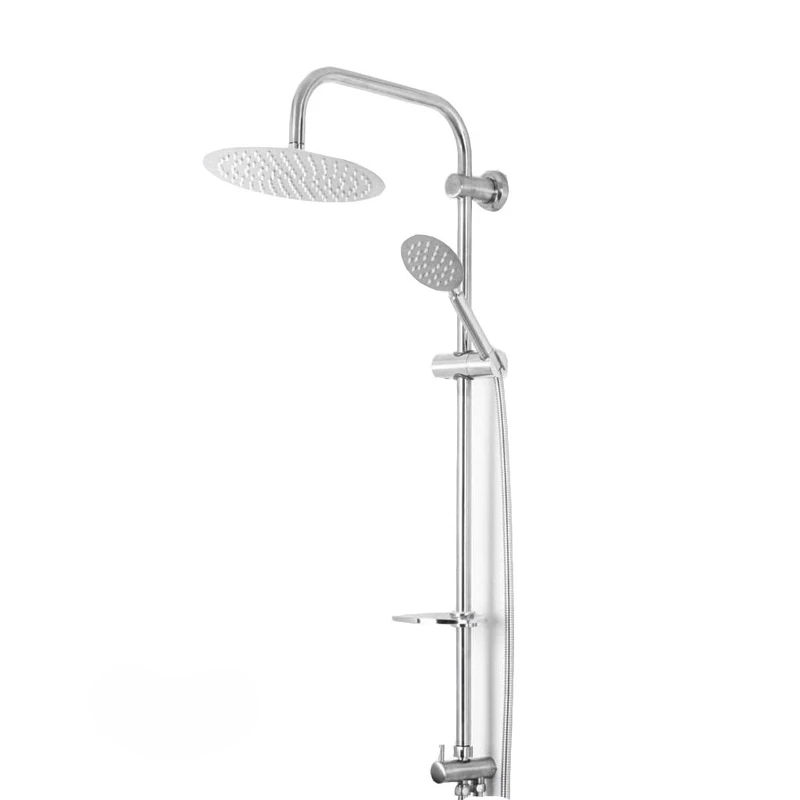 علم دوش دوکاره استیل مدل گرد