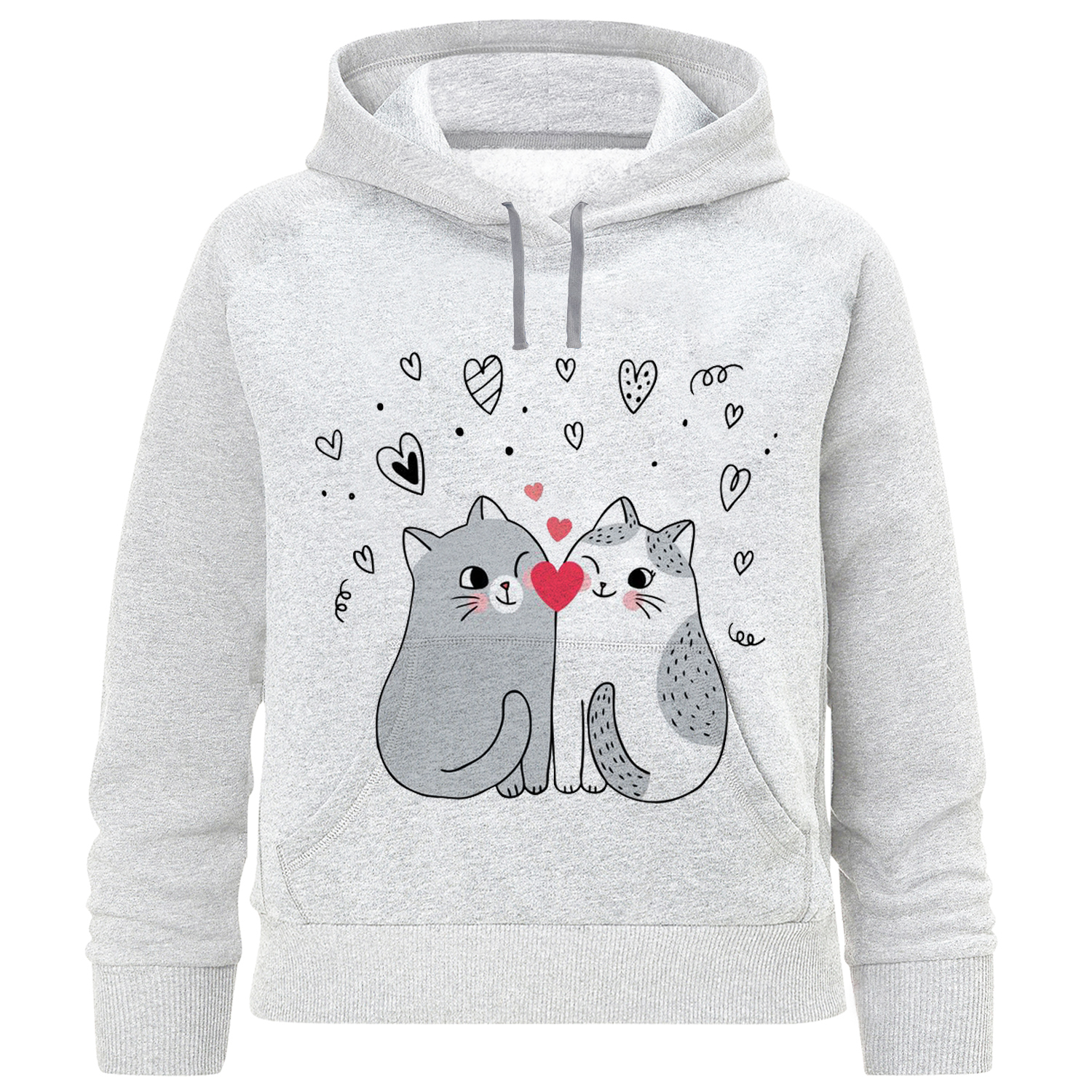 هودی دخترانه مدل گربه F752
