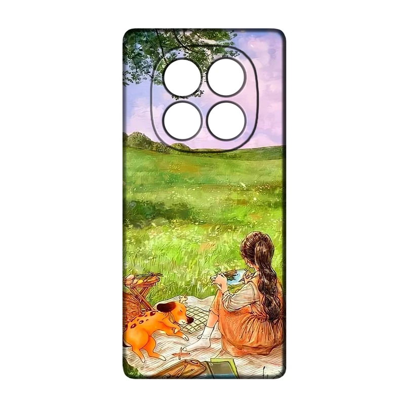 کاور طرح دخترانه کد 273 مناسب برای گوشی موبایل شیائومی Redmi Note 14 Pro 4G / Poco X7