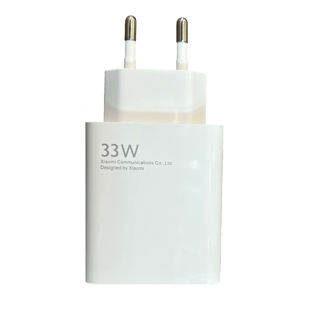 شارژر دیواری شیائومی مدل note 9s به همراه کابل تبدیل USB-C
