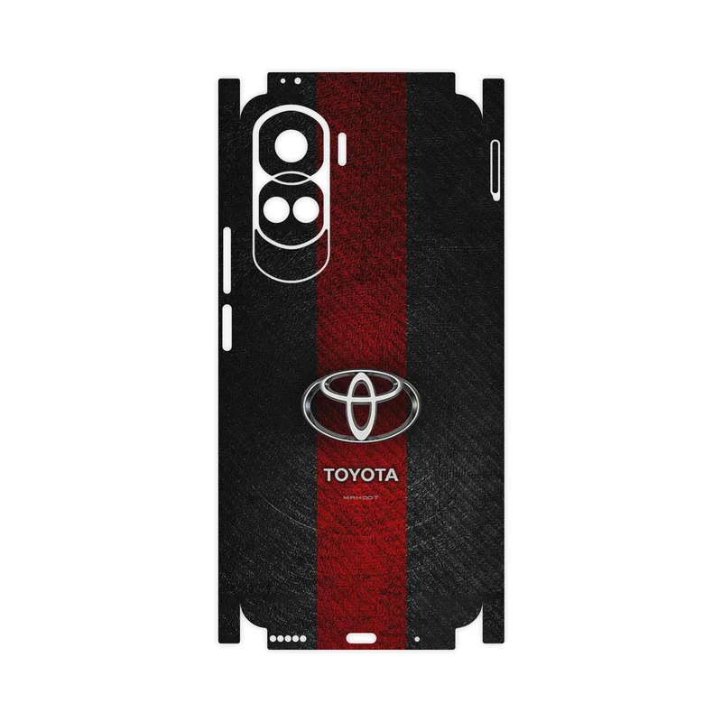 برچسب پوششی ماهوت مدل TOYOTA_Logo-FullSkin مناسب برای گوشی موبایل آنر 90 Lite