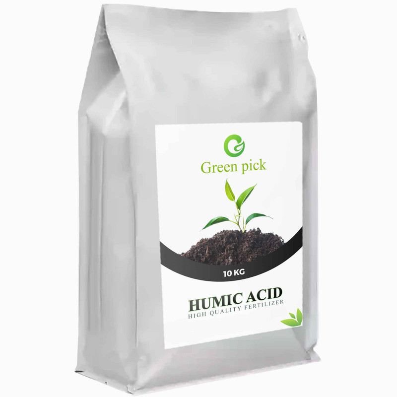 کود اسید هیومیک پودری گرین پیک مدل Hu 10 وزن 10 کیلوگرم