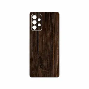 MAHOOT Dark Walnut Wood Cover Sticker for Samsung Galaxy A72