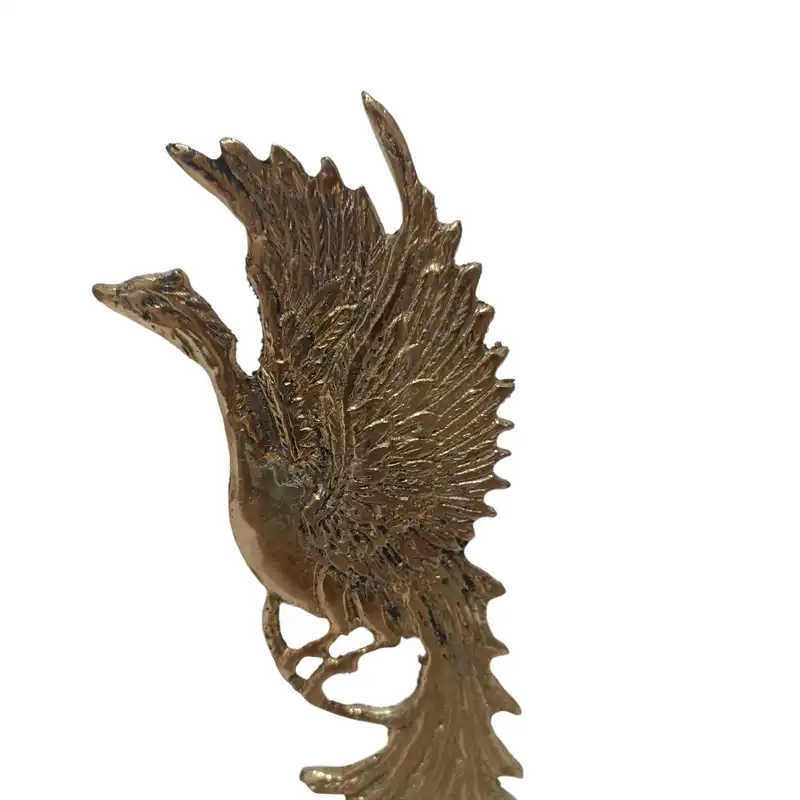 مجسمه برنجی مدل سیمرغ کد H-2061 بسته 2 عددی