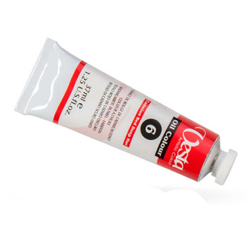 رنگ روغن وستا مدل Cadmium Deep Hue 6 حجم 37 میلی لیتر رنگ روغن وستا مدل Cadmium Deep Hue 6 حجم 37 میلی لیتر