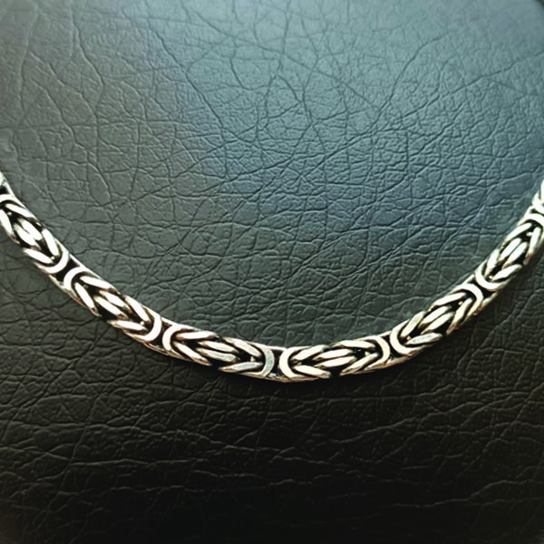 زنجیر نقره مردانه مدل TBSZEN65 زنجیر نقره مردانه مدل TBSZEN65