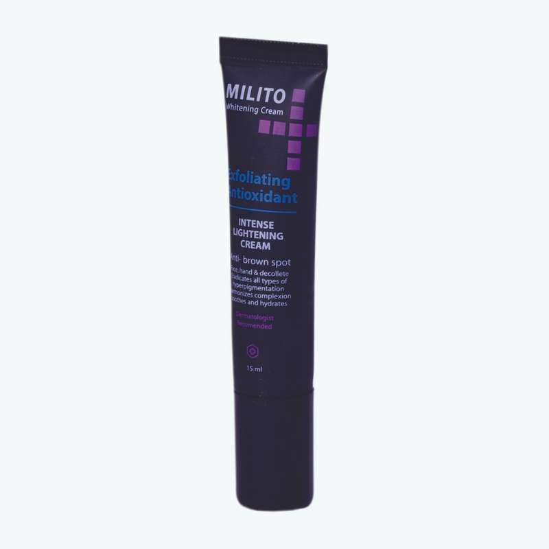 کرم روشن کننده میلیتو مدل Anti-brown spot حجم 15 میلی لیتر کرم روشن کننده میلیتو مدل Anti-brown spot حجم 15 میلی لیتر