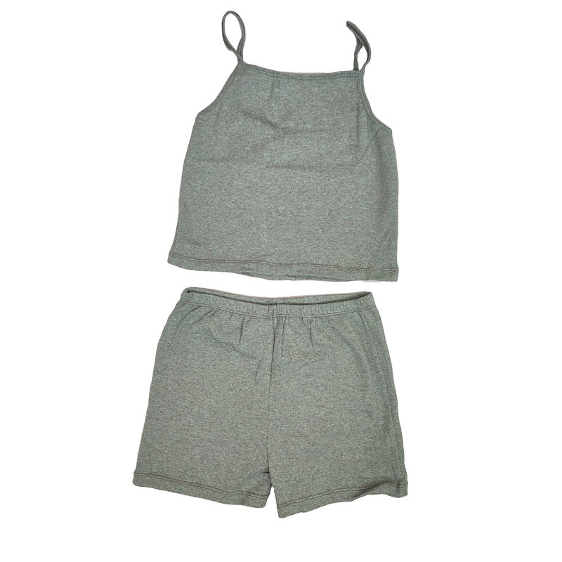 ست تاپ و شلوارک زنانه مدل کبریتی 01