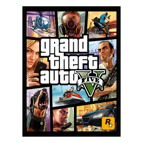 استیکر لپ تاپ کالامیکس طرح بازی جی تی ای مدل gta v