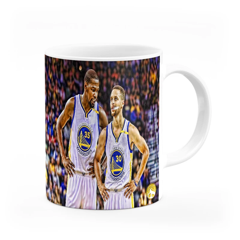 ماگ هومرو طرح بسکتبال تیم گلدن استیت Golden State Warriors مدل MG5048