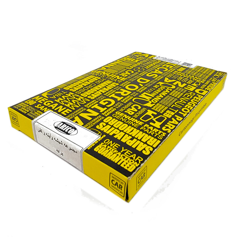 شیشه آینه و کفی راست آریکو مدل 110294 مناسب برای پراید