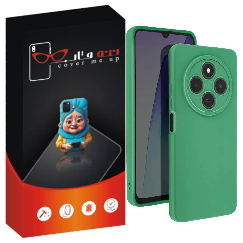 کاور ننه قاب مدل سیلیکونی پاک کنی مناسب برای گوشی موبایل شیائومی Redmi 14C