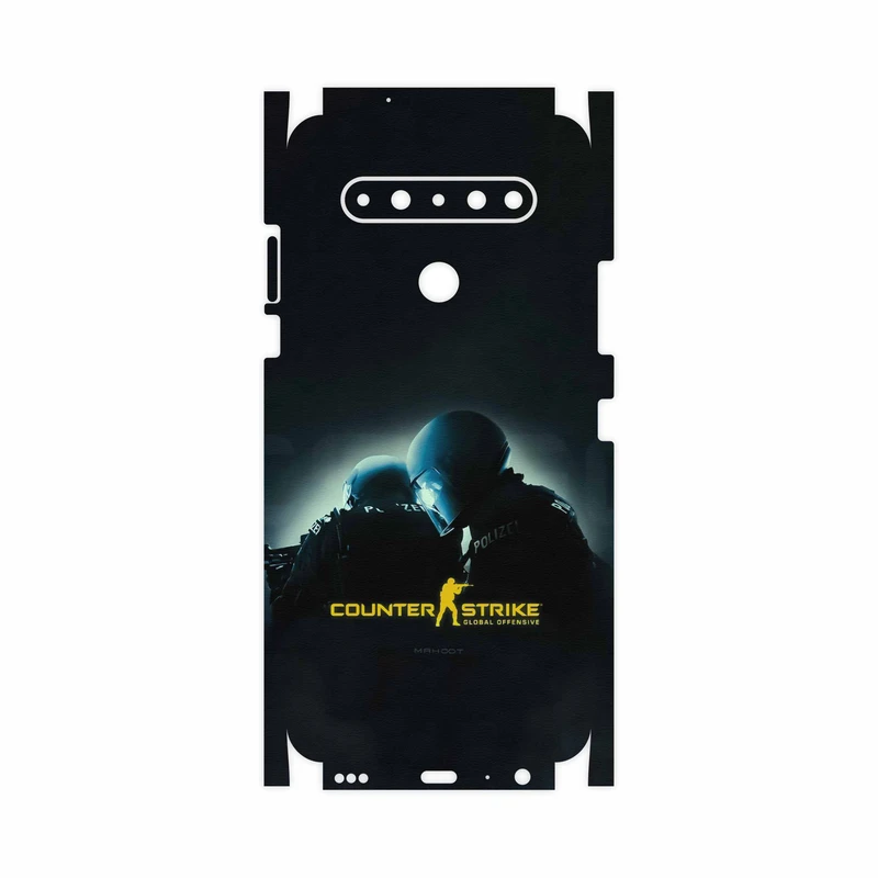 برچسب پوششی ماهوت مدل Counter-Strike-FullSkin مناسب برای گوشی موبایل ال جی K61