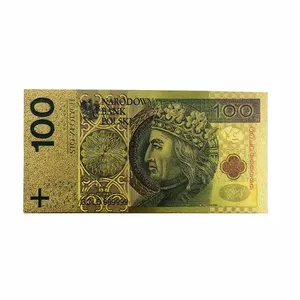 اسکناس تزئینی طرح 100 زلوتی لهستان مدل zloty