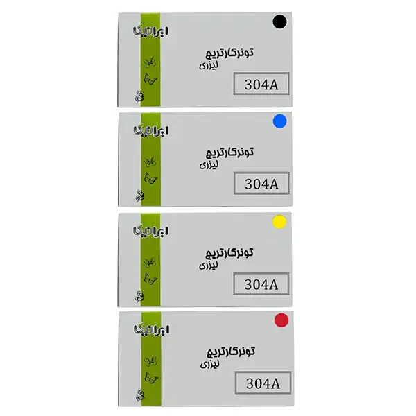 تونر ایرانیکا مدل 304A مجموعه 4 عددی