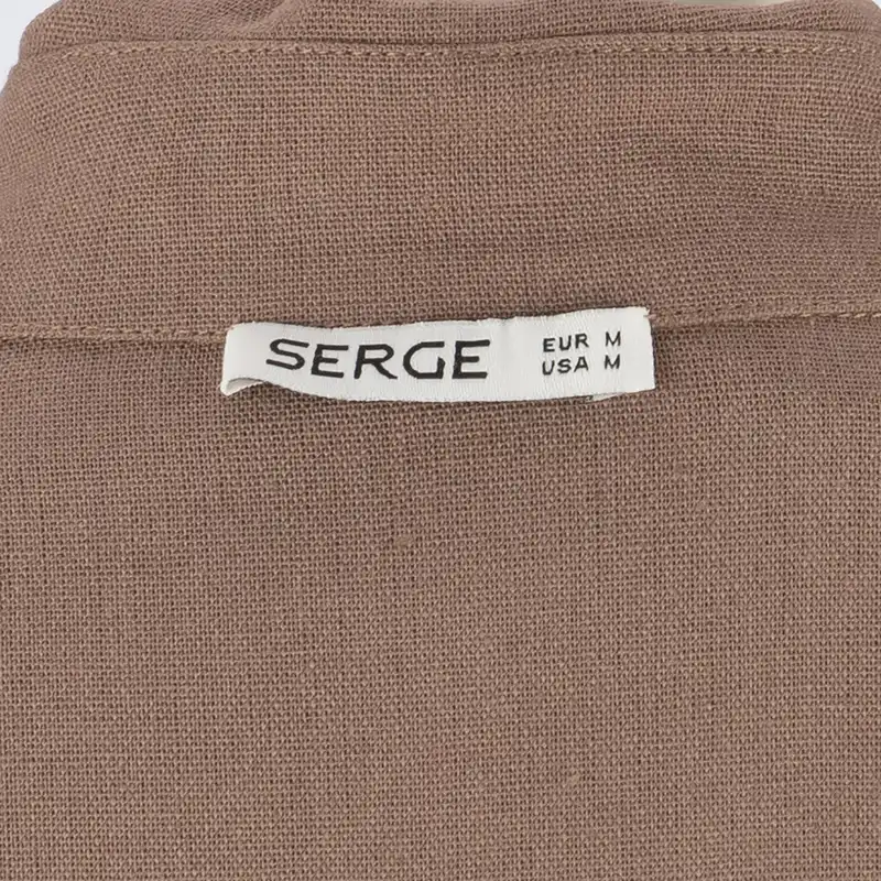 مانتو زنانه سرژه مدل 216617 رنگ قهوه ای