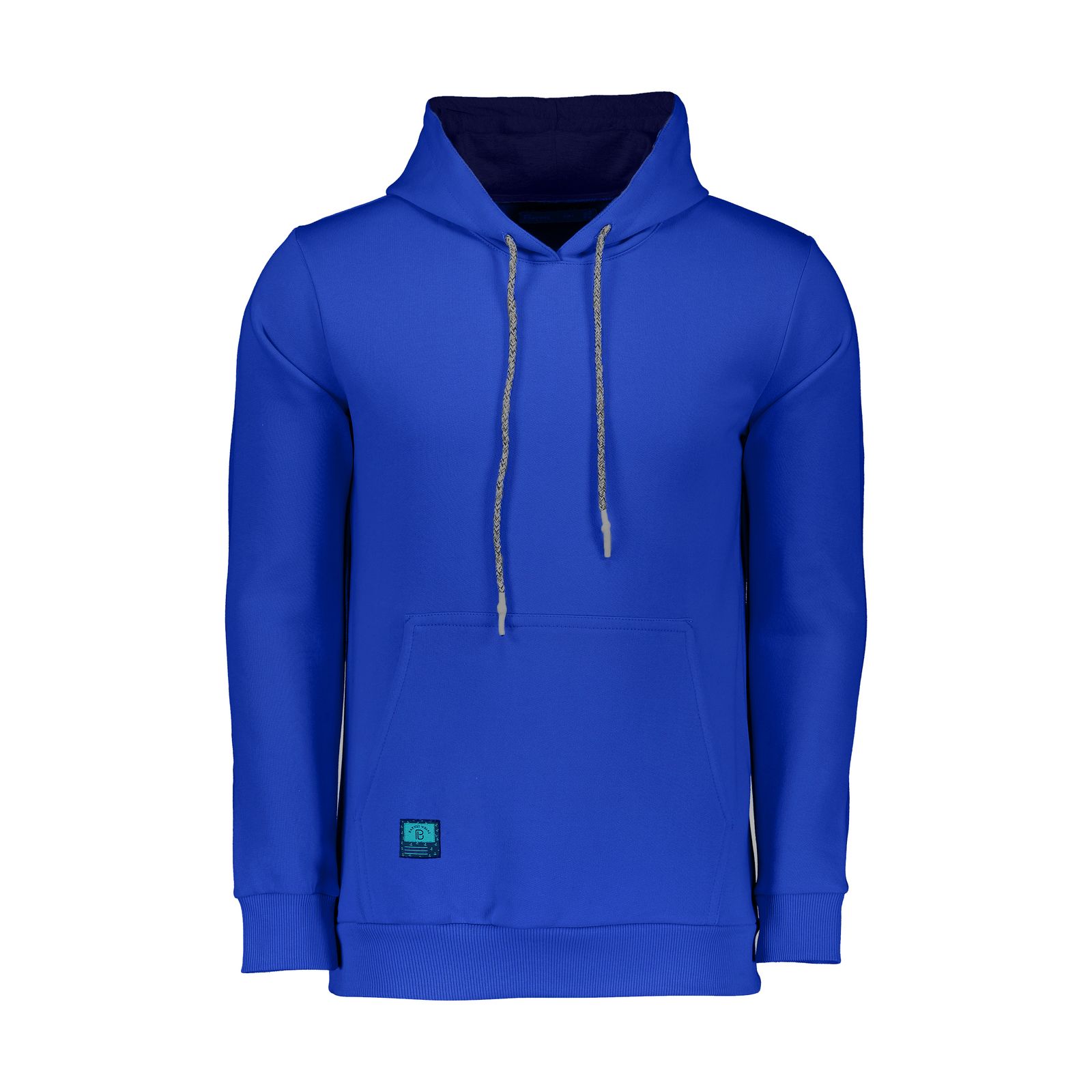 هودی مردانه باینت کد 606-16 رنگ آبی -  - 2