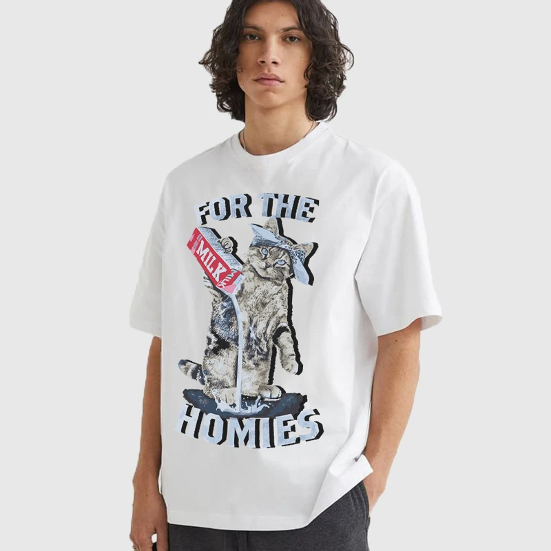 تی شرت آستین کوتاه مردانه مدل گنگ کت z496