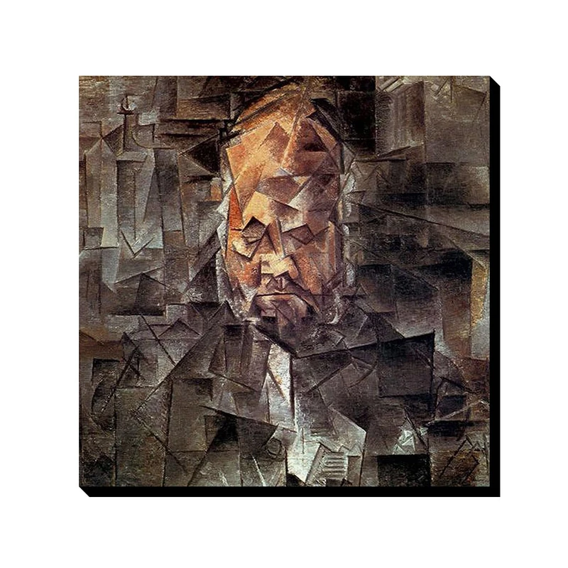 تابلو ترمه طراحان ایده طرح پرتره آمبرویس ولارد از پیکاسو کد art0335