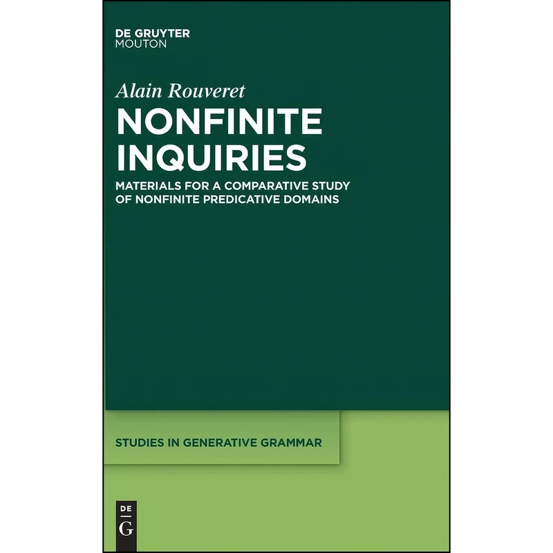 کتاب Nonfinite Inquiries اثر Alain Rouveret انتشارات Walter de Gruyter