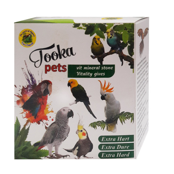 سنگ کلسیم طوطی سانان توکا مدل tooka 003 وزن 80 گرم