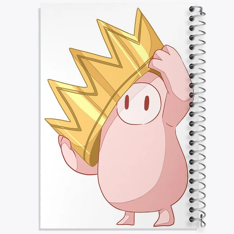 دفتر نت موسیقی 50 برگ خندالو مدل بازی فال گایز (Fall Guys) کد 32812