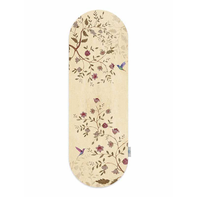 رانر شمسه نگار مدل بیضی شاخه و پرنده کد RTSBB91