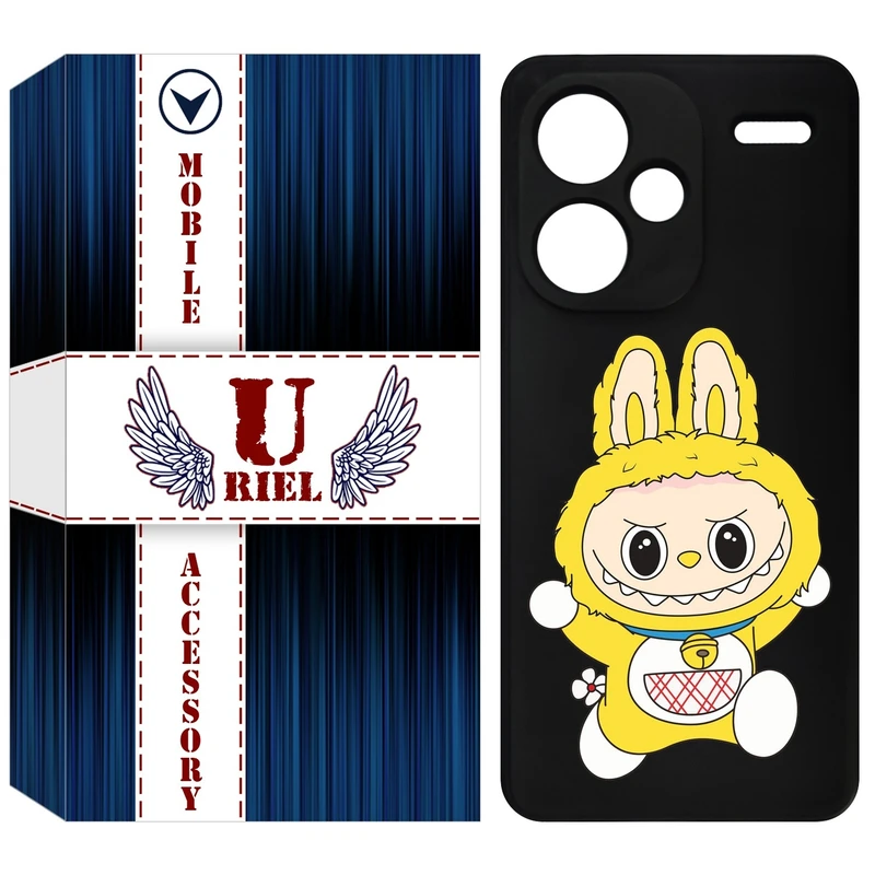 کاور یوریل مدل KSH کد 122 طرح عروسک لبوبو مناسب برای گوشی موبایل شیائومی Redmi Note 13 Pro Plus