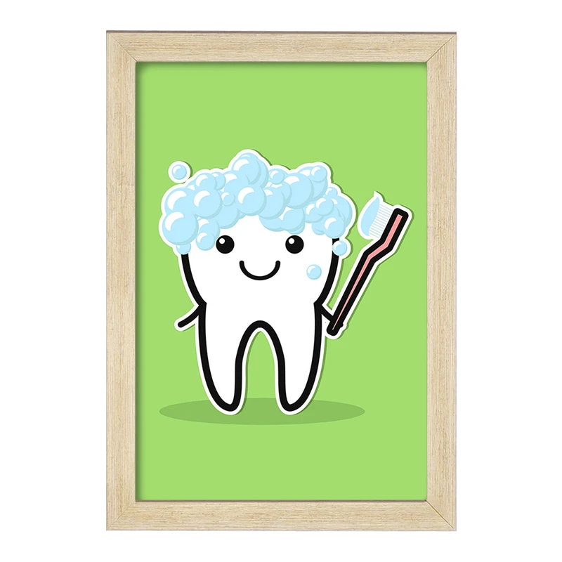 تابلو خندالو مدل دندان و دندانپزشکی کودکانه کد 27760