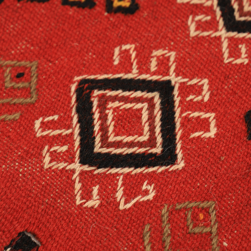 گلیم دستبافت دو متری مدل تمام بافت خراسان کد 4040120