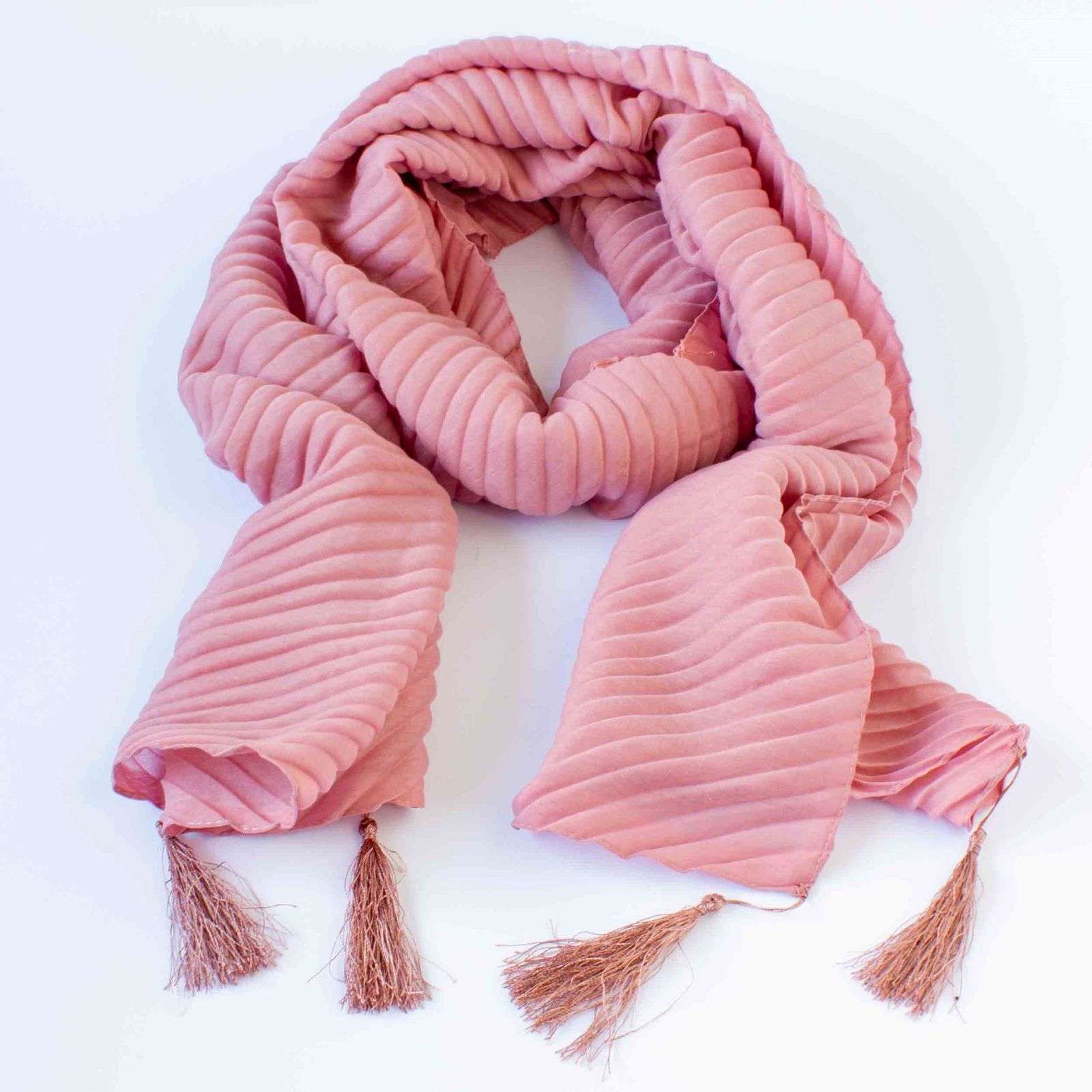 شال زنانه مدل پلیسه -  - 15