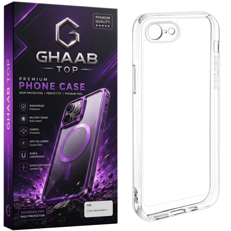 کاور قاب تاپ مدل ژله ای مناسب برای گوشی موبایل اپل IPhone 6 / 6s