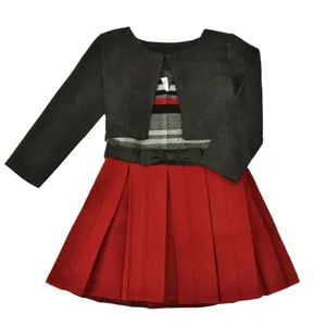 ست کت و پیراهن دخترانه مدل رونیا