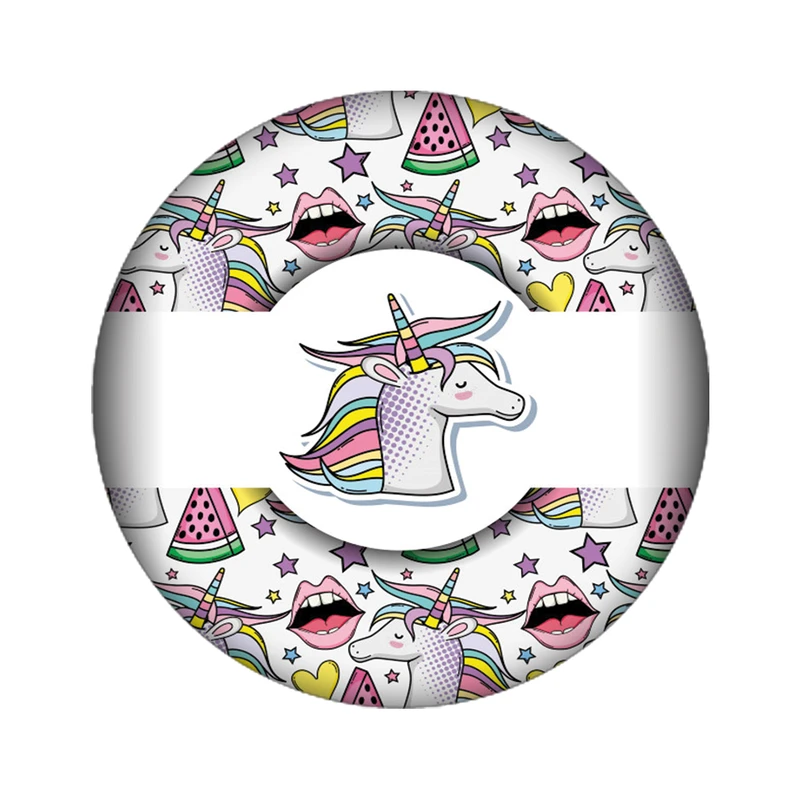 استیکر لپ تاپ طرح اسب تک شاخ کد 3398
